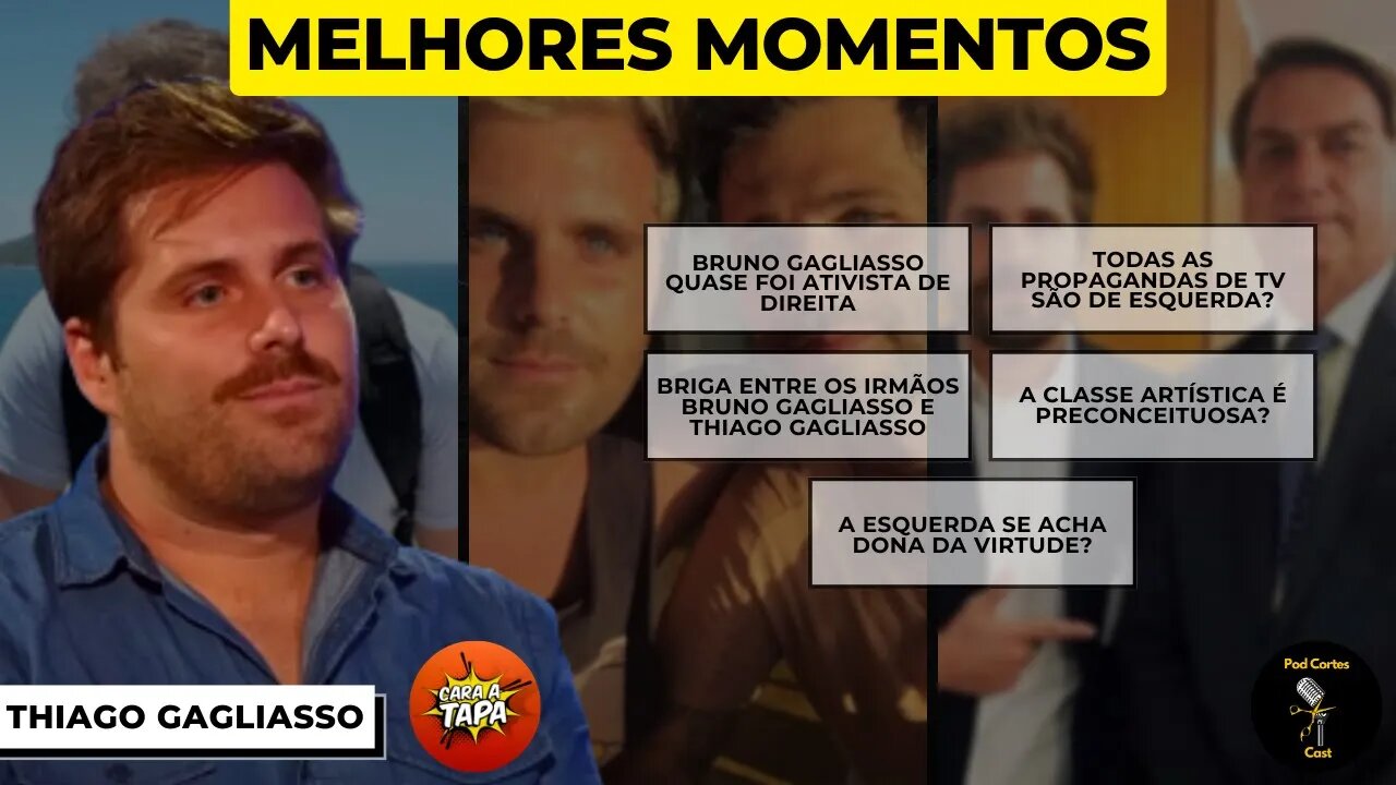 MELHORES MOMENTOS THIAGO GAGLIASSO - Cara a Tapa