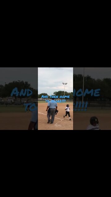 Stealing third base & then home to score!!!! [10U]
