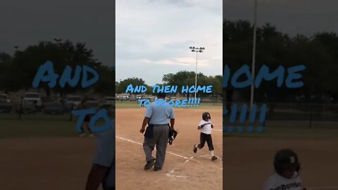 Stealing third base & then home to score!!!! [10U]