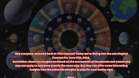 Your LUCKY Day Arrives! #Horoscope June 27th, 2024