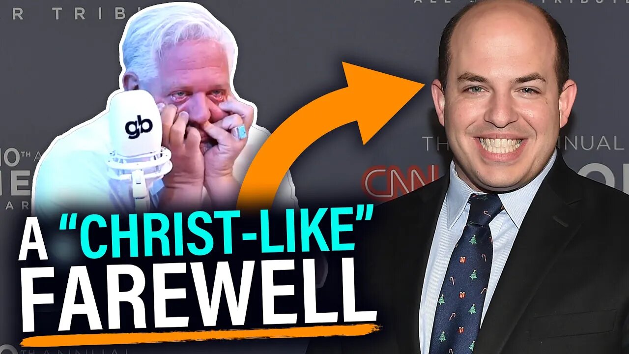 Glenn uses ALL restraint to give Brian Stelter a friendly goodbye