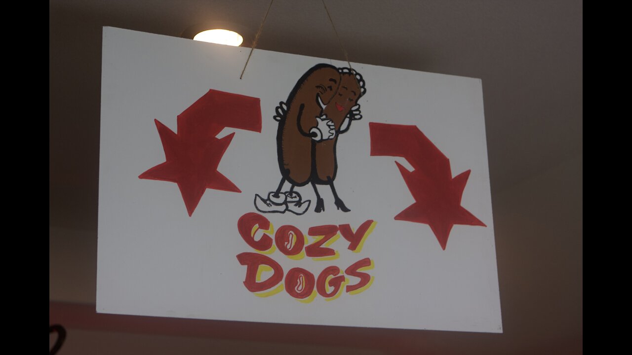 Mini Corn Dog recipe, inspired the "The Cozy Dogs" drive in