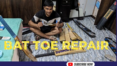 How repair cricket bat