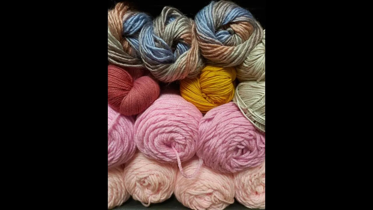 Mary Maxim Yarn Haul. (Happy Mail)