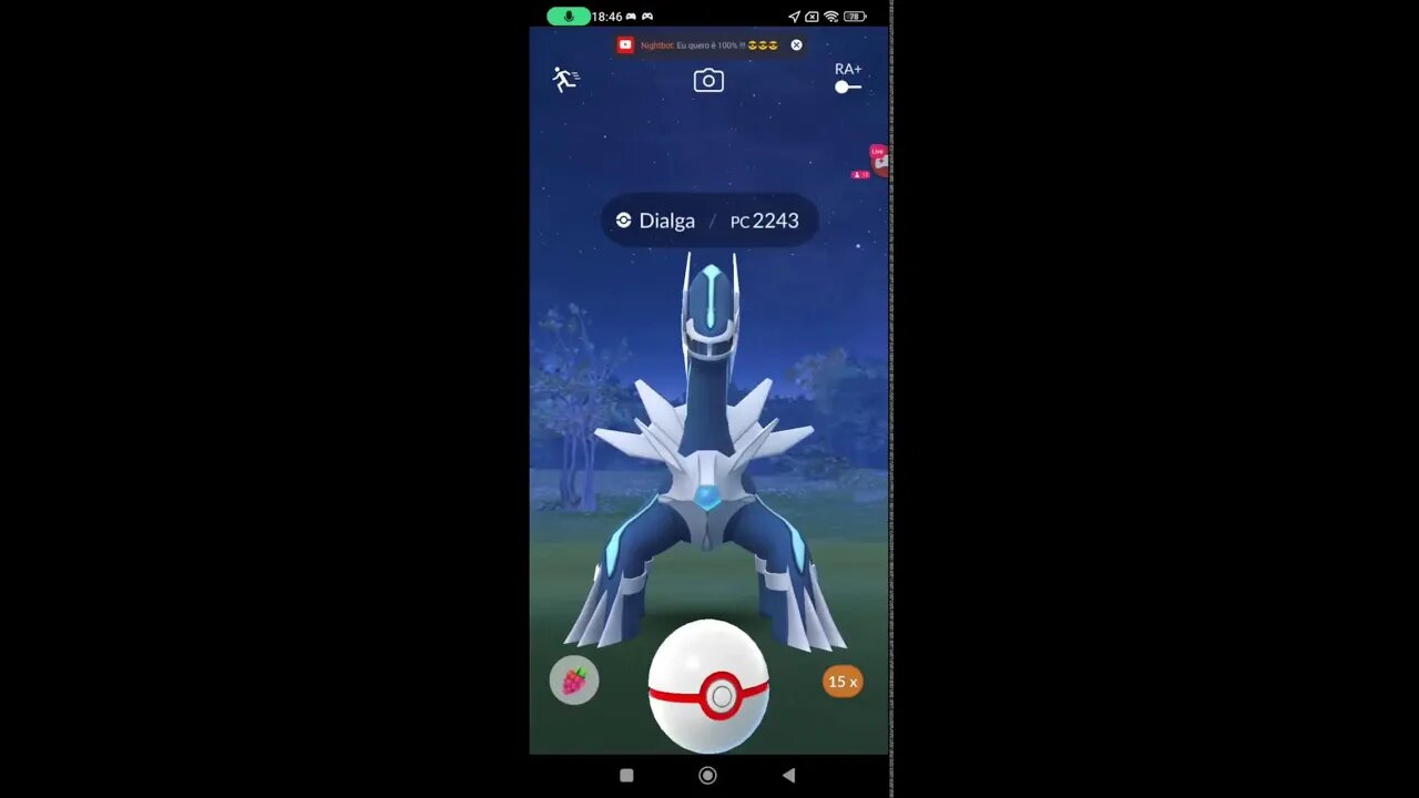 Live de Pokémon GO - Hora Lendária