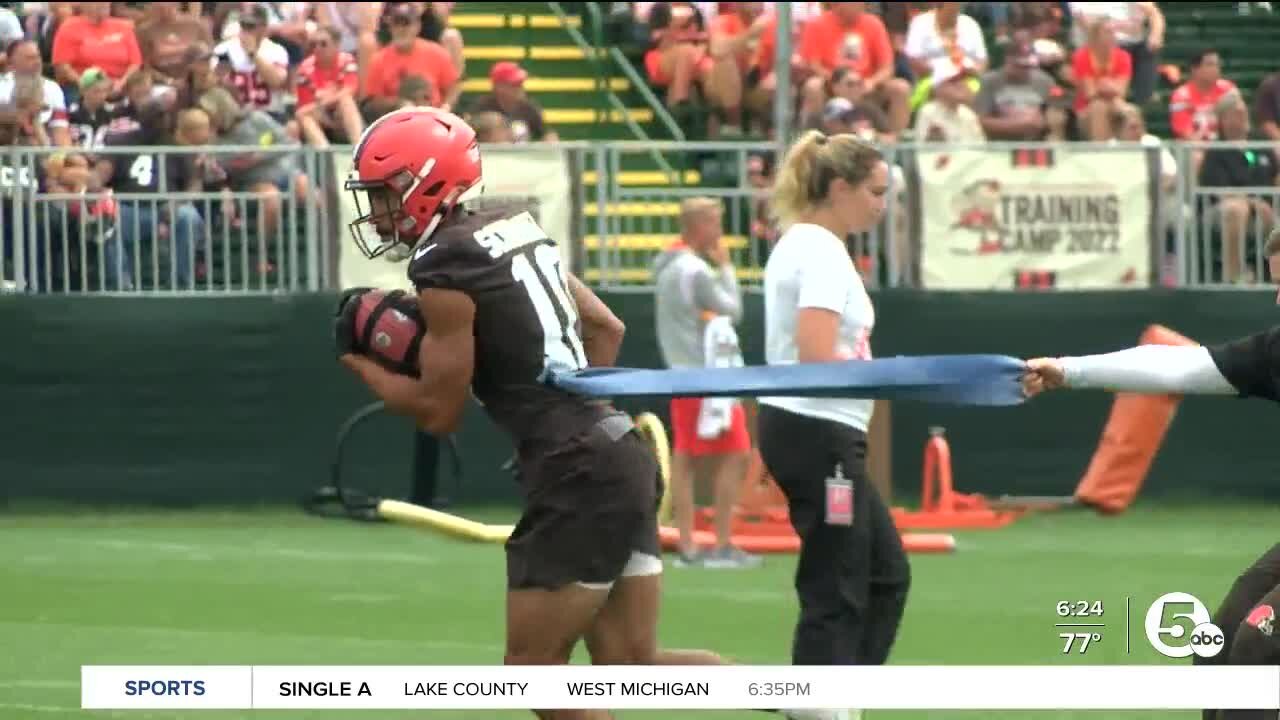 'There’s no excuses': Browns WR Anthony Schwartz works through drop struggles