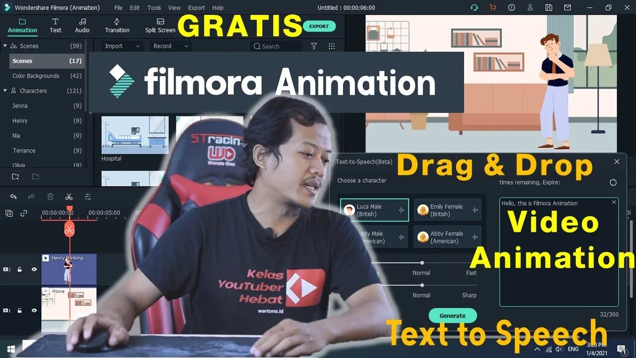 Filmora Animation, Cara Bikin Video Animasi Paling Mudah @Wondershare Filmora Video Editor