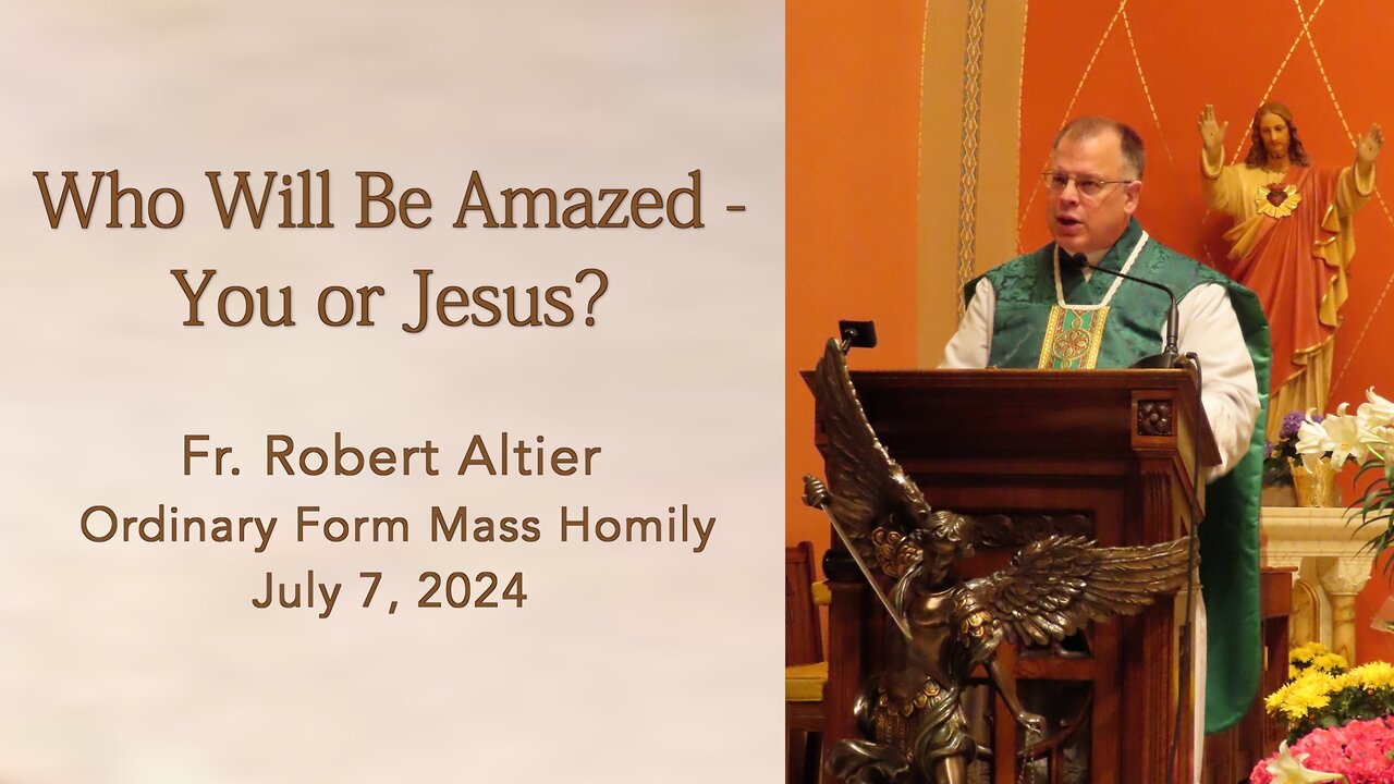 Who Will Be Amazed - You or Jesus?