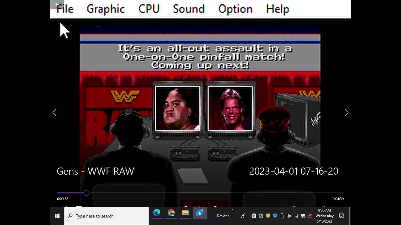 Genesis rom WWF Raw