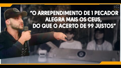Um pecador se arrepende vs 99 Justos acertando