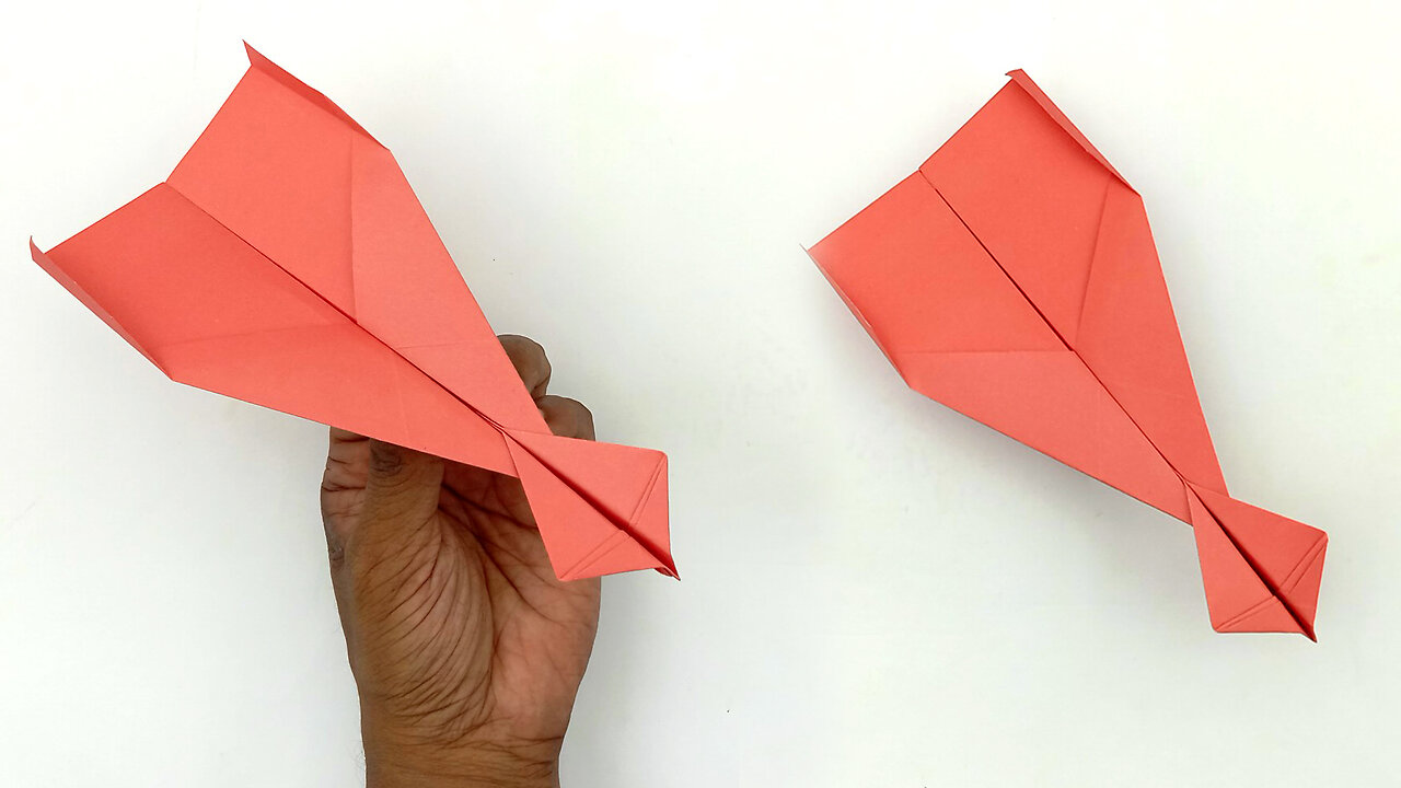 How to Make a Paper Airplane Step by Step | Best Origami Plane | Easy Paper Crafts Without Glue