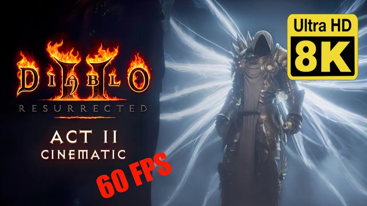 Diablo® II: Resurrected™ | Act II Cinematic (Enhanced with Neural Network AI)