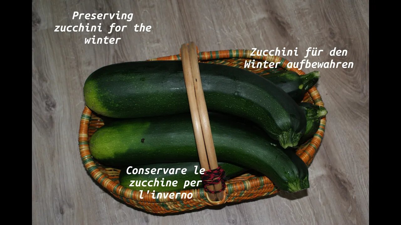 Preserving zucchini in oil - recipe (slides with description)