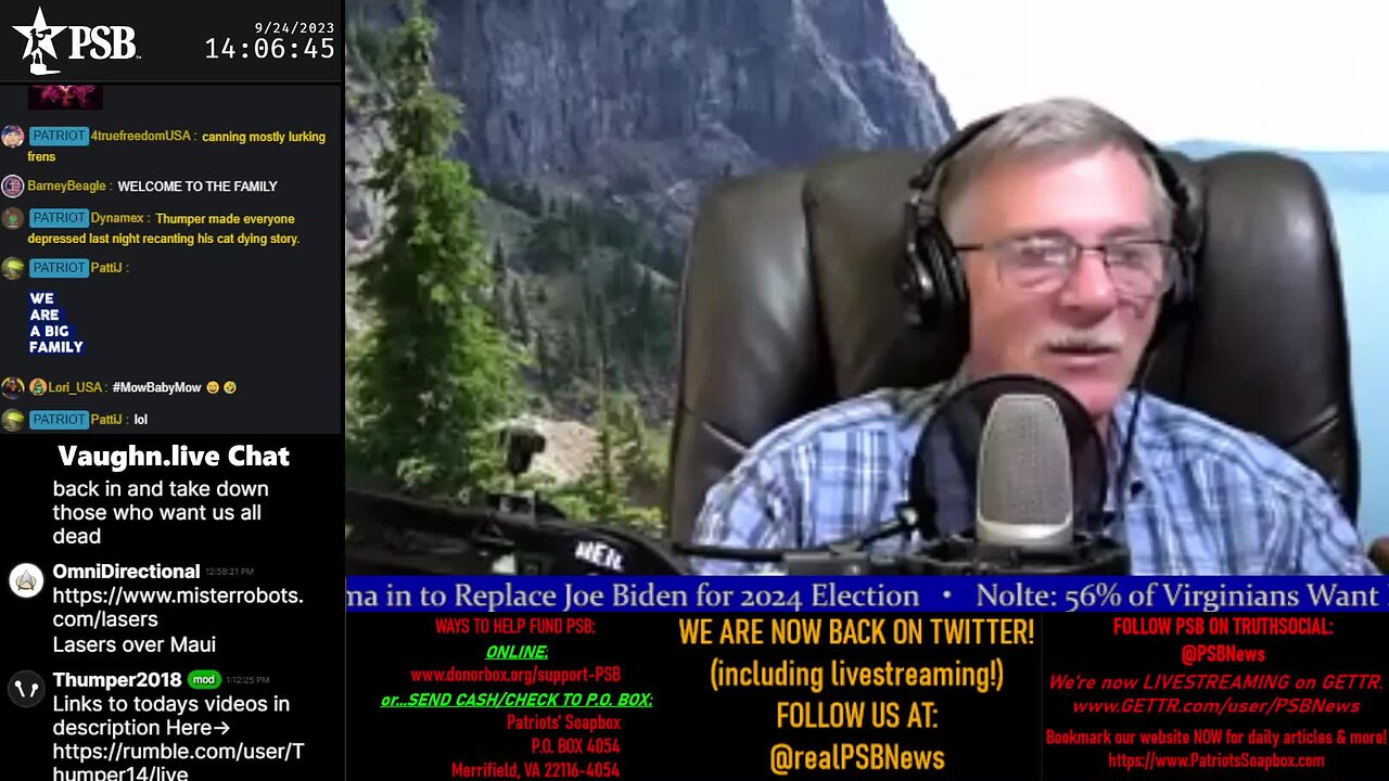 2023-09-24 14:00 EDT - Your Voice, Your Call: with Chris Moore
