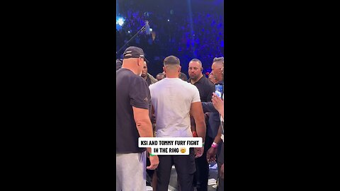 Ksi and Tommy fury fight in the ring at the Misfits Event!!😅