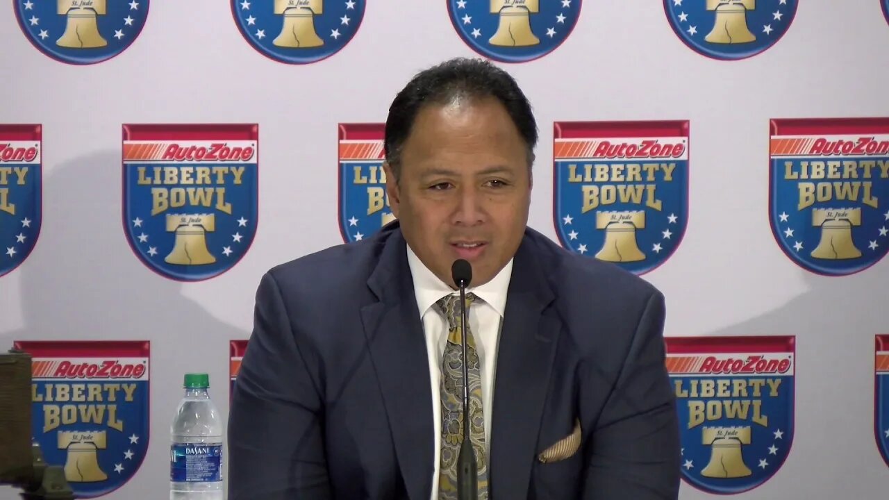 AutoZone Liberty Bowl | Navy Head Coach Ken Niumatalolo Pregame Press Conference | December 30, 2019