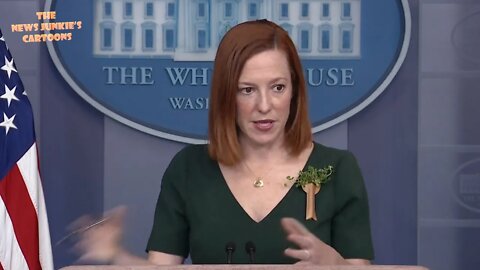 A reporter grilled Psaki about the border crisis, so she pivoted to blame Trump.