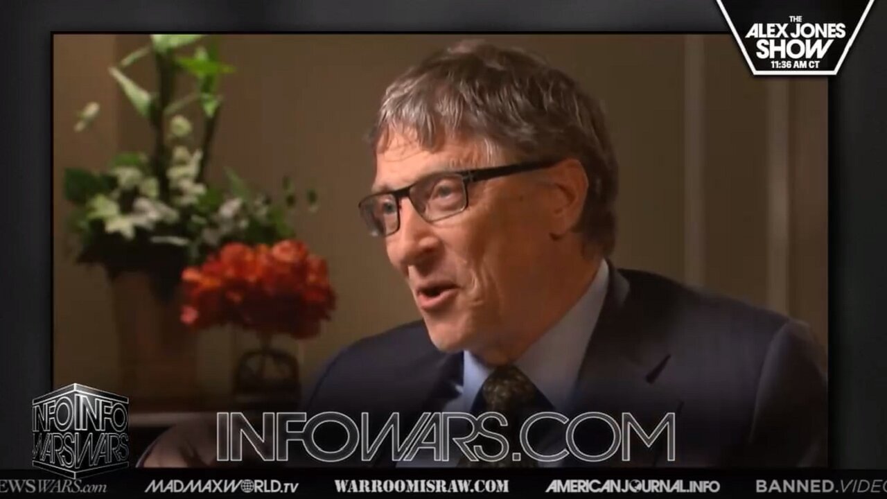 Watch👀Bill Gates🤬Laugh😆As🤔He💥Talks About🤬Dead💀Children🚸And💥World🌎War💥🔥🤬