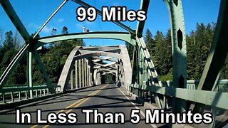 99 Miles in Less Than 5 Minutes - Hyper-lapse Drive to the Coast