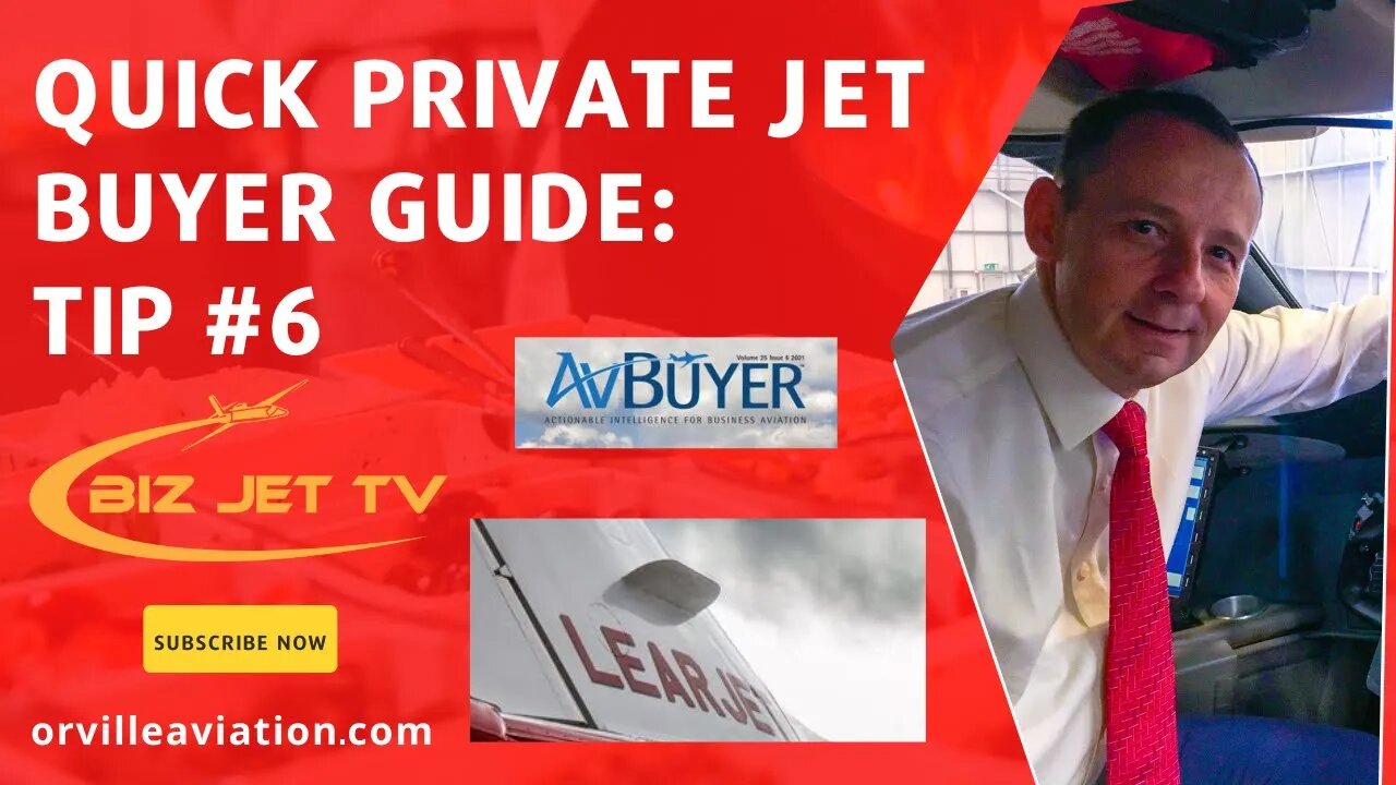 Quick Private Jet Buyer Guide: Tip #6