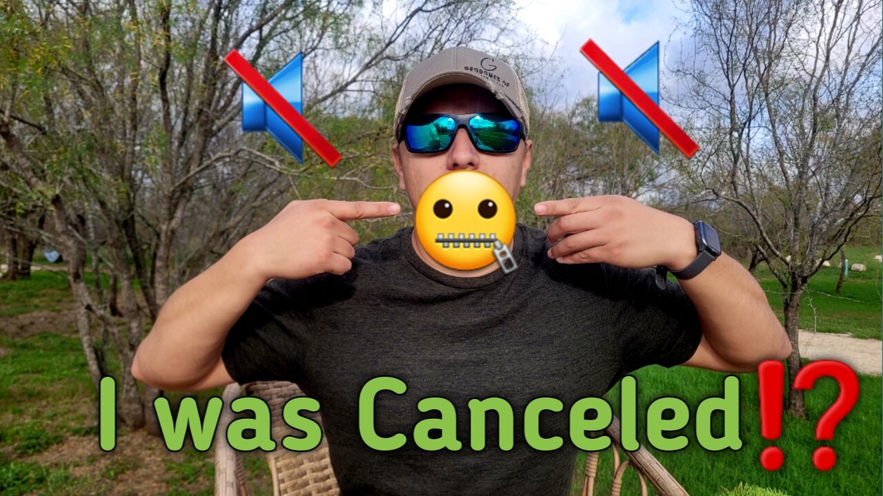 I was Canceled on YouTube! Ready set Rumble!