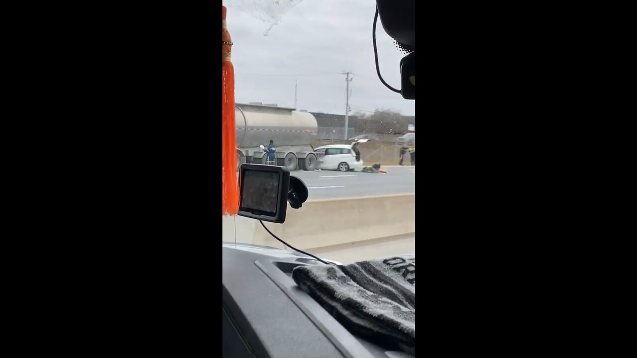 QEW Accident In St.Catherines