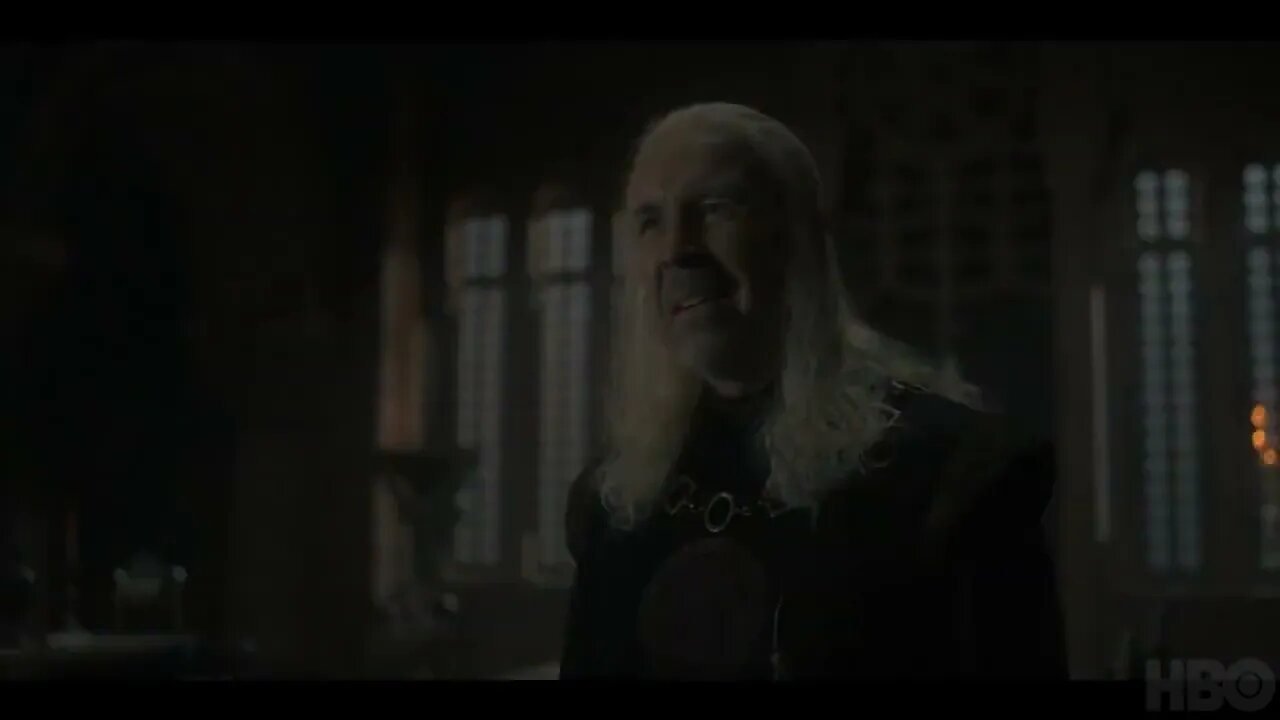 Viserys removes Otto from the king's hand position #HouseOfTheDragon #HOTD