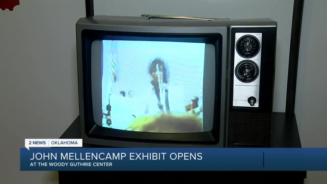 John Mellencamp exhibit opens at Tulsa's Woody Guthrie Center