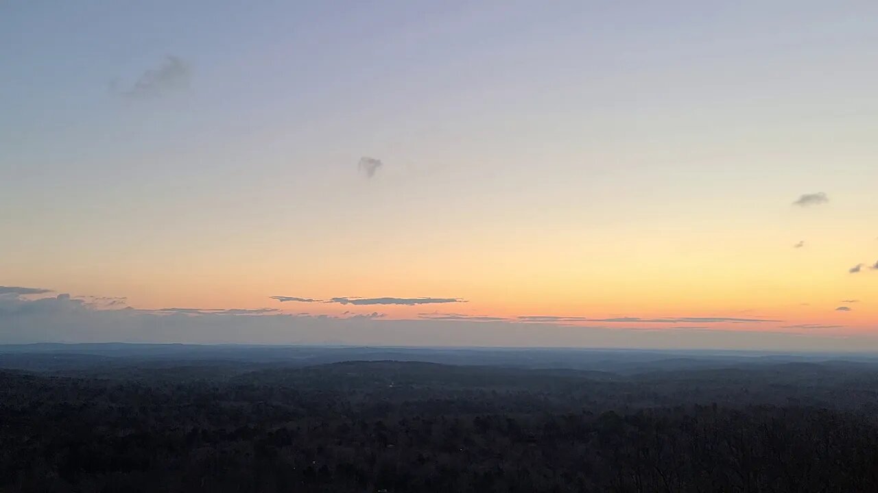 Big Canoe Sunrise Time Lapse (4K) - 01/05/21