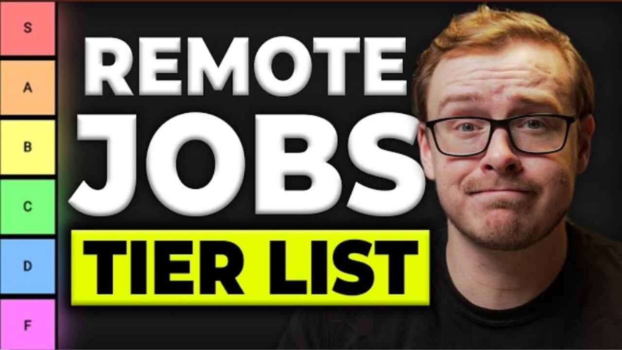 Work From Home Job Tier List