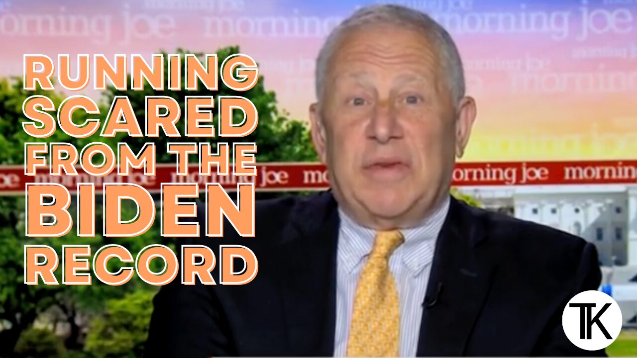 Rothkopf: Republicans are 'Running Scared from the Biden Record’