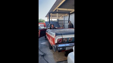 1964 Chevrolet impala super sport, 409 convertible top repair