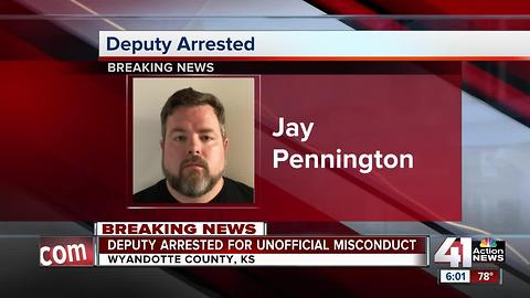 Wyandotte County deputy arrested, fired in connection to forgery and theft case