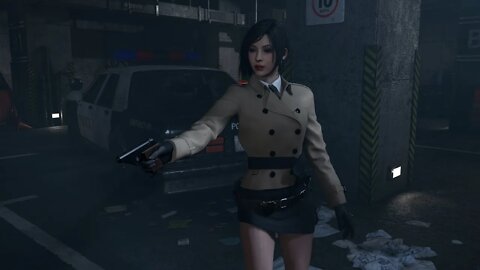 Resident Evil 2 Remake Ada Detective outfit [4K]