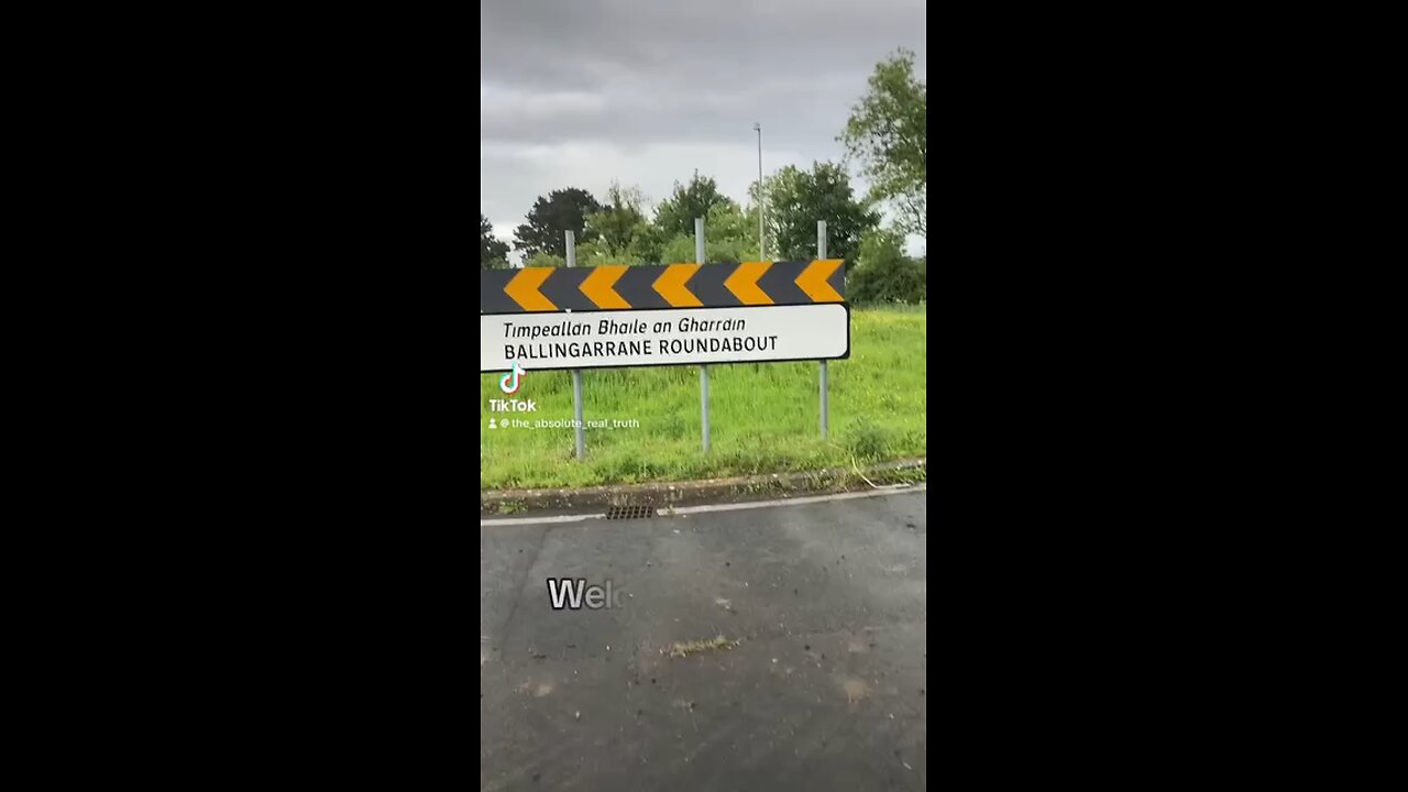 Welcome to Ireland.