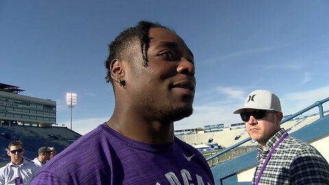 Kansas State Football | Daniel Green Postgame Interview | K-State 35, Kansas 10