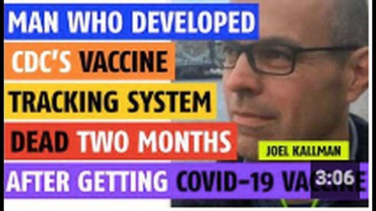 Man who developed CDC's vaccine tracking system dead two months after getting the vaccine