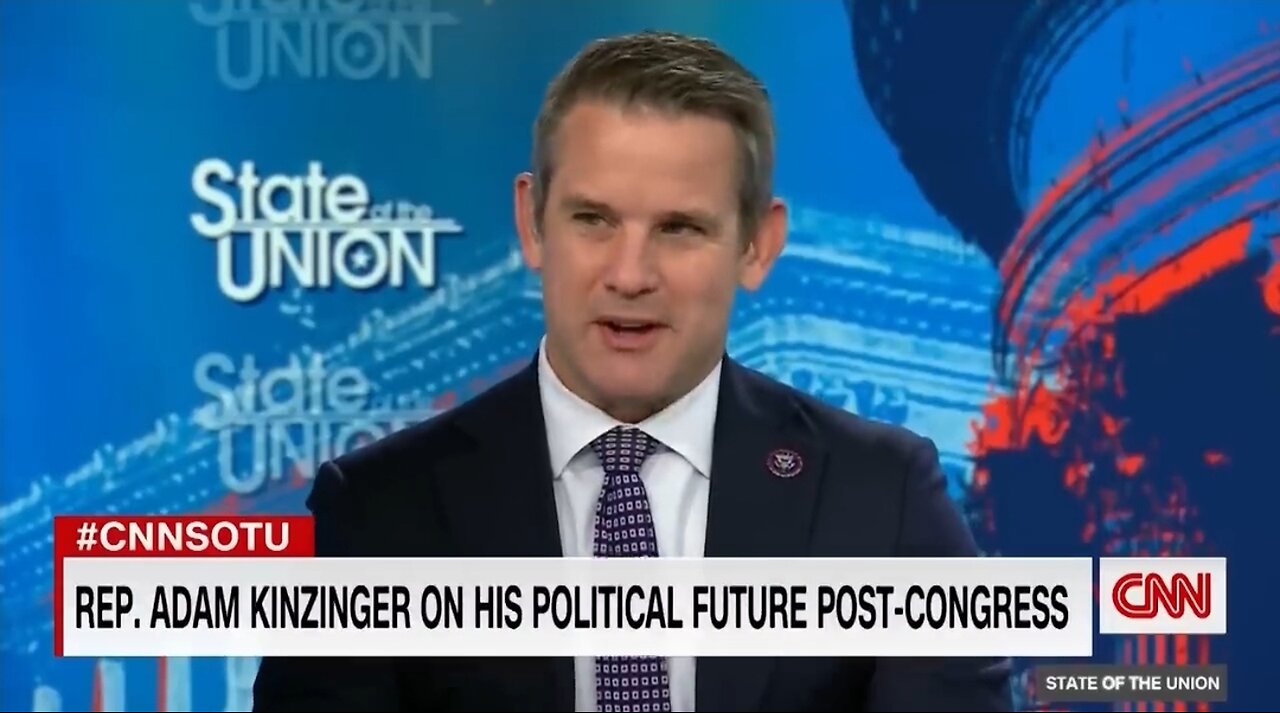 Adam Kinzinger Thinks It Would Be Fun To Run Against Trump In 2024