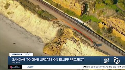 SANDAG to begin next phase of Del Mar bluff stabilization project