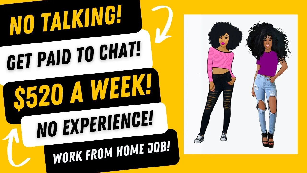 Non Phone Work From Home Job Chat Job No Experience $520 A Week Remote Job 2023 No Talking