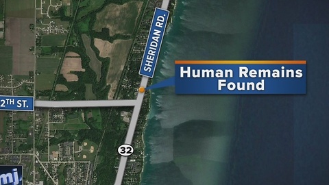 Suspected human remains found on Lake Michigan's shoreline