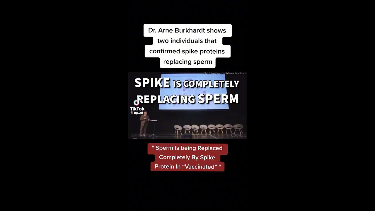 Sperm Being Replaced By Spike Protein?