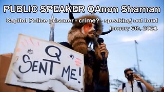 PUBLIC SPEAKER QAnon Shaman