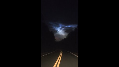 Strange Light in the Eastern Skies off the course of Florida