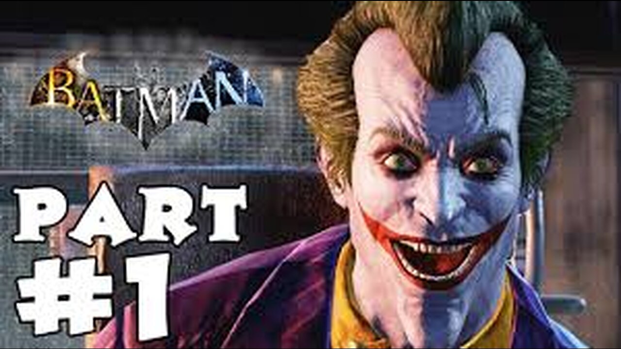 Batman Arkham Asylum l Part 1