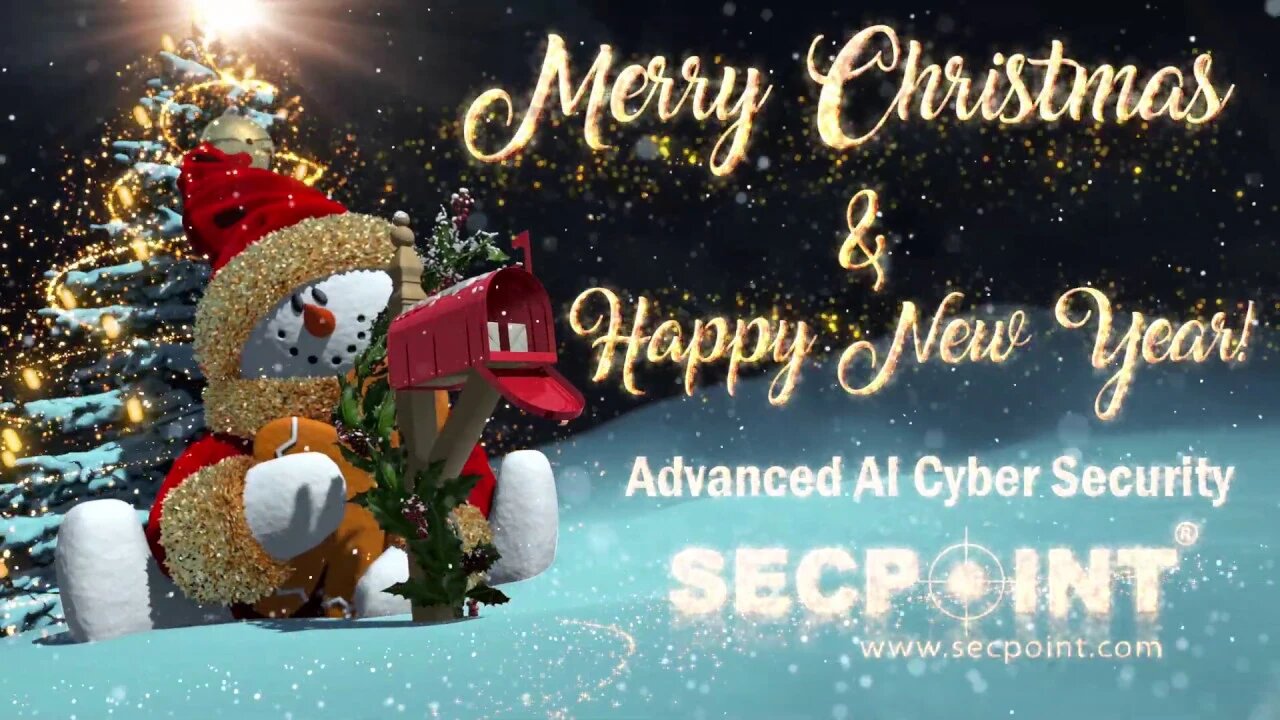 Merry Christmas & Happy New Year Wishes from SecPoint