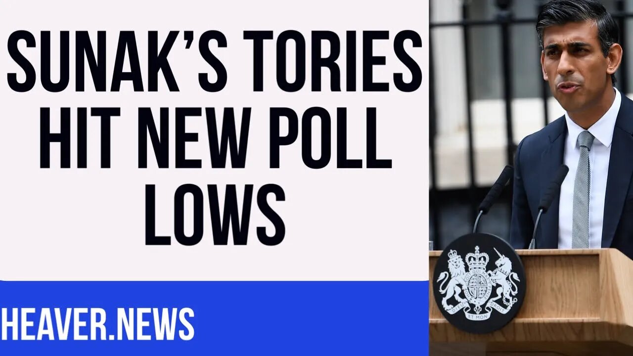 Sunak’s Tories Hit RECORD Lows As Voters Turn