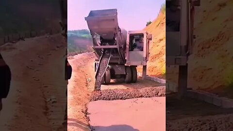 amazing sand and stone mixture machine