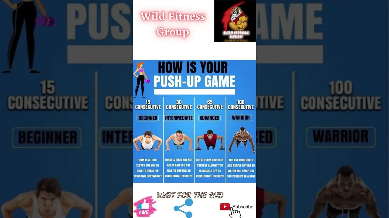 🔥How is your push up game🔥#shorts🔥#wildfitnessgroup🔥30 April 2022🔥