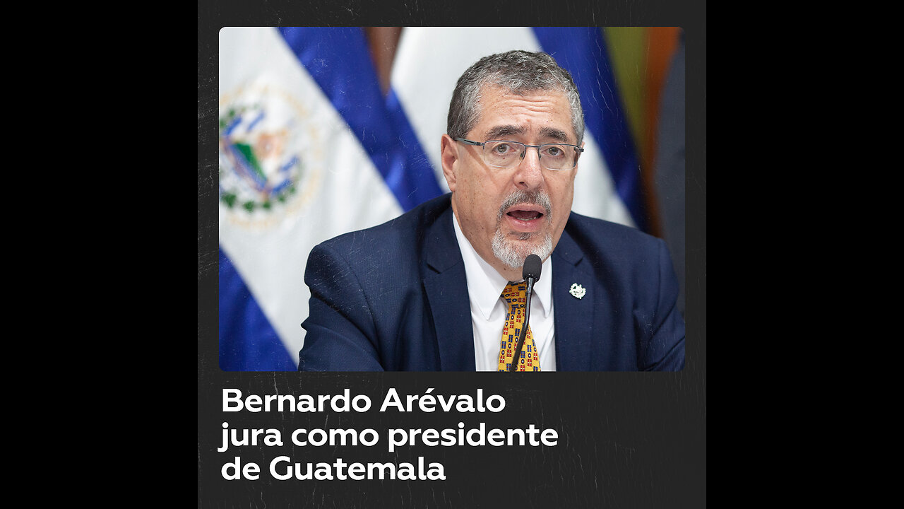 Bernardo Arévalo asume la presidencia de Guatemala